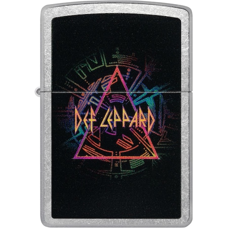Zippo 2022N Zippo Supplement, Def Leppard, Street Chrome ZIP-48175